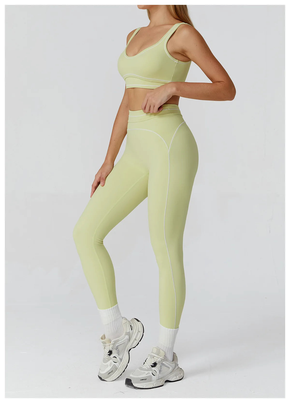 2PCS Yoga Set Fitness Tracksuits Women Gym Workout Athletic Wear Women Yoga Suit Sexy Sports Bra High Waist Leggings Sportswear