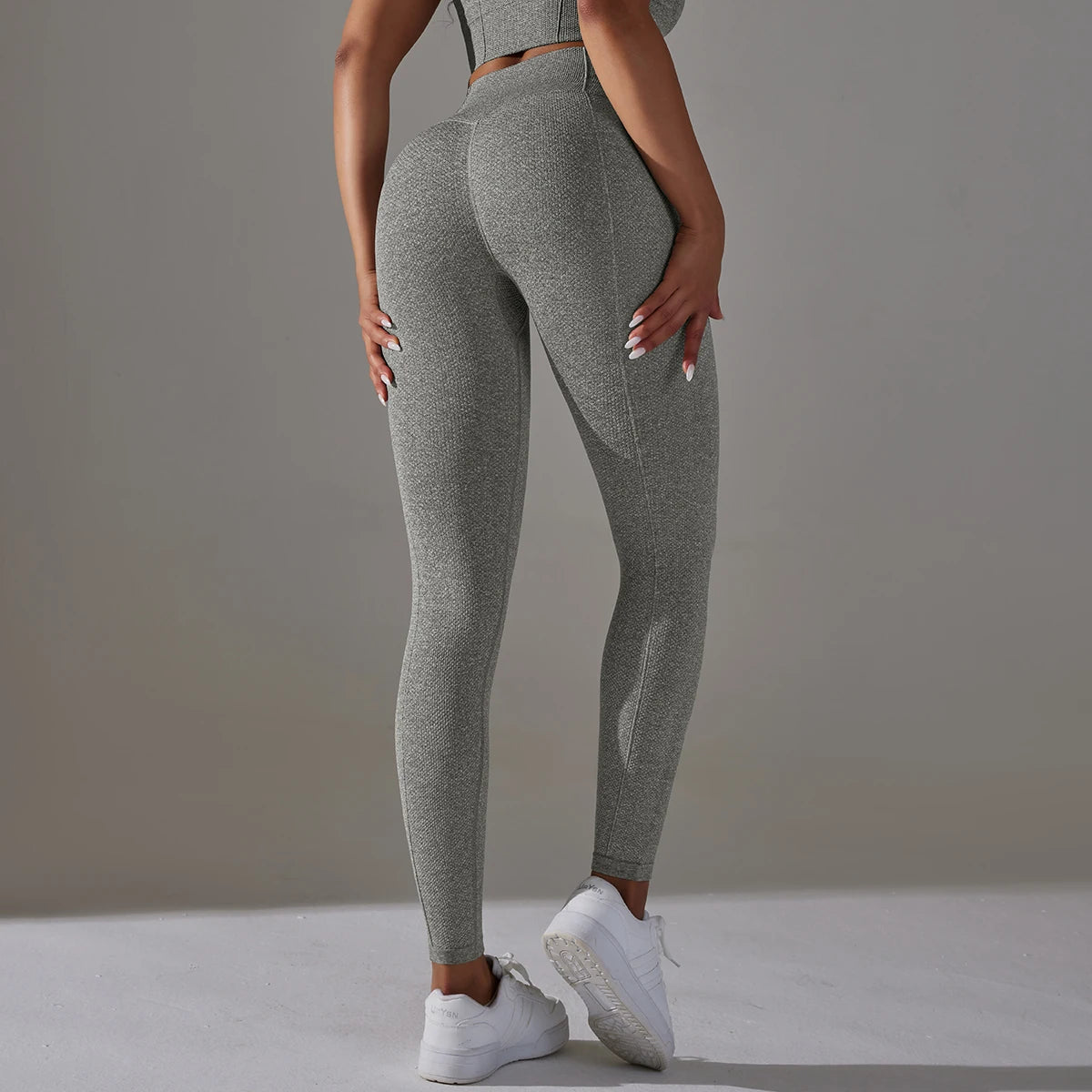High-Waist Breathable Yoga Leggings for Women | Fitness & Gym