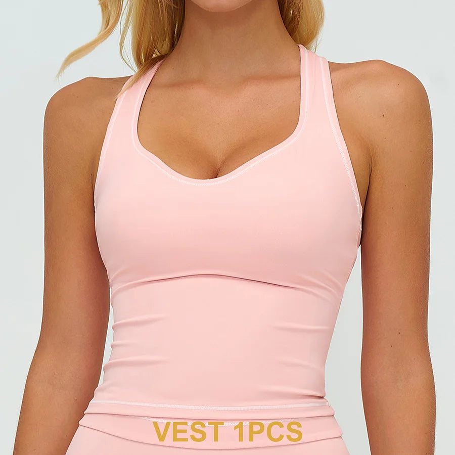 High-Waist Seamless Yoga Leggings – Breathable & Flexible