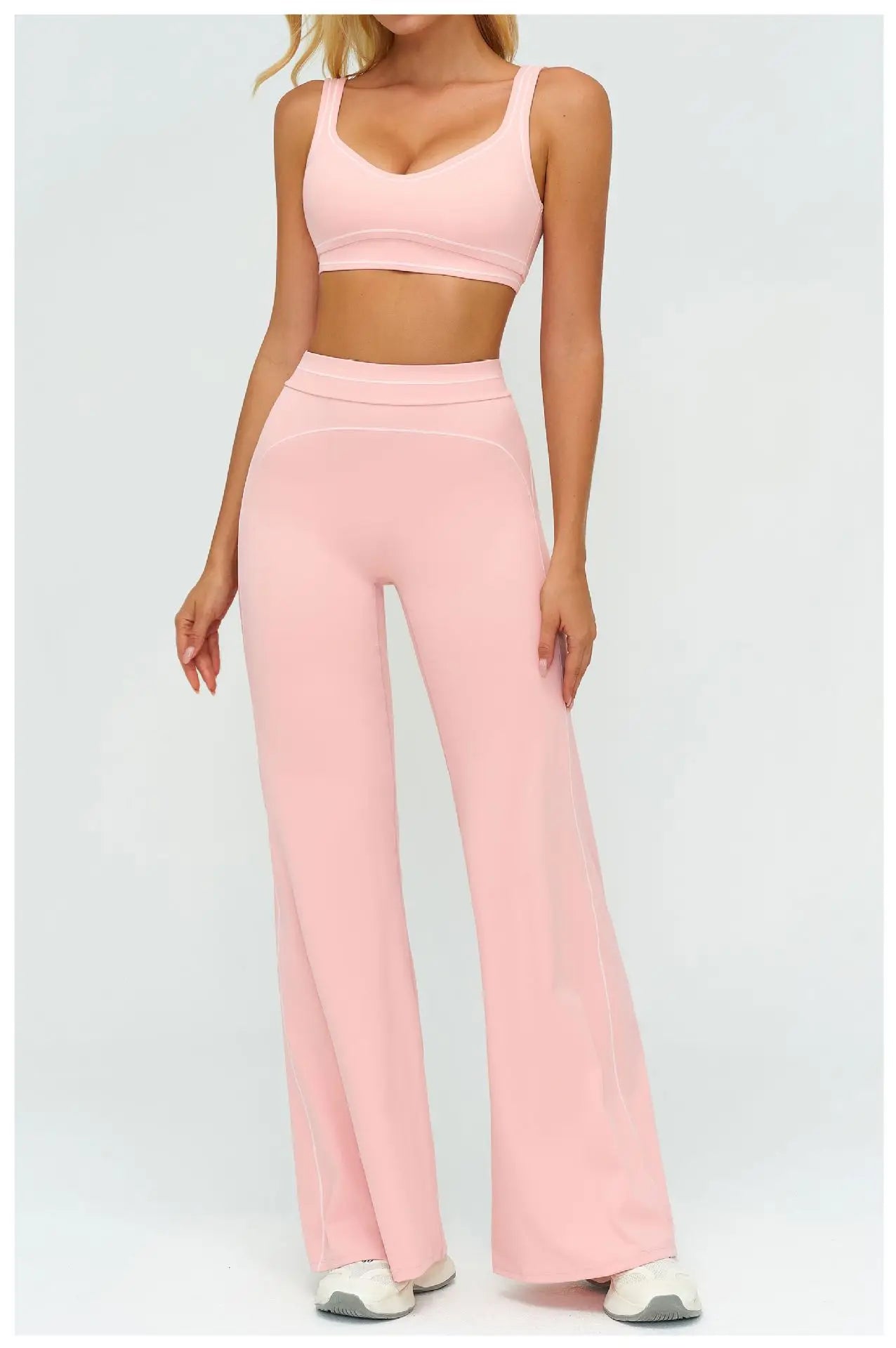 2PCS Yoga Set Fitness Tracksuits Women Gym Workout Athletic Wear Women Yoga Suit Sexy Sports Bra High Waist Leggings Sportswear