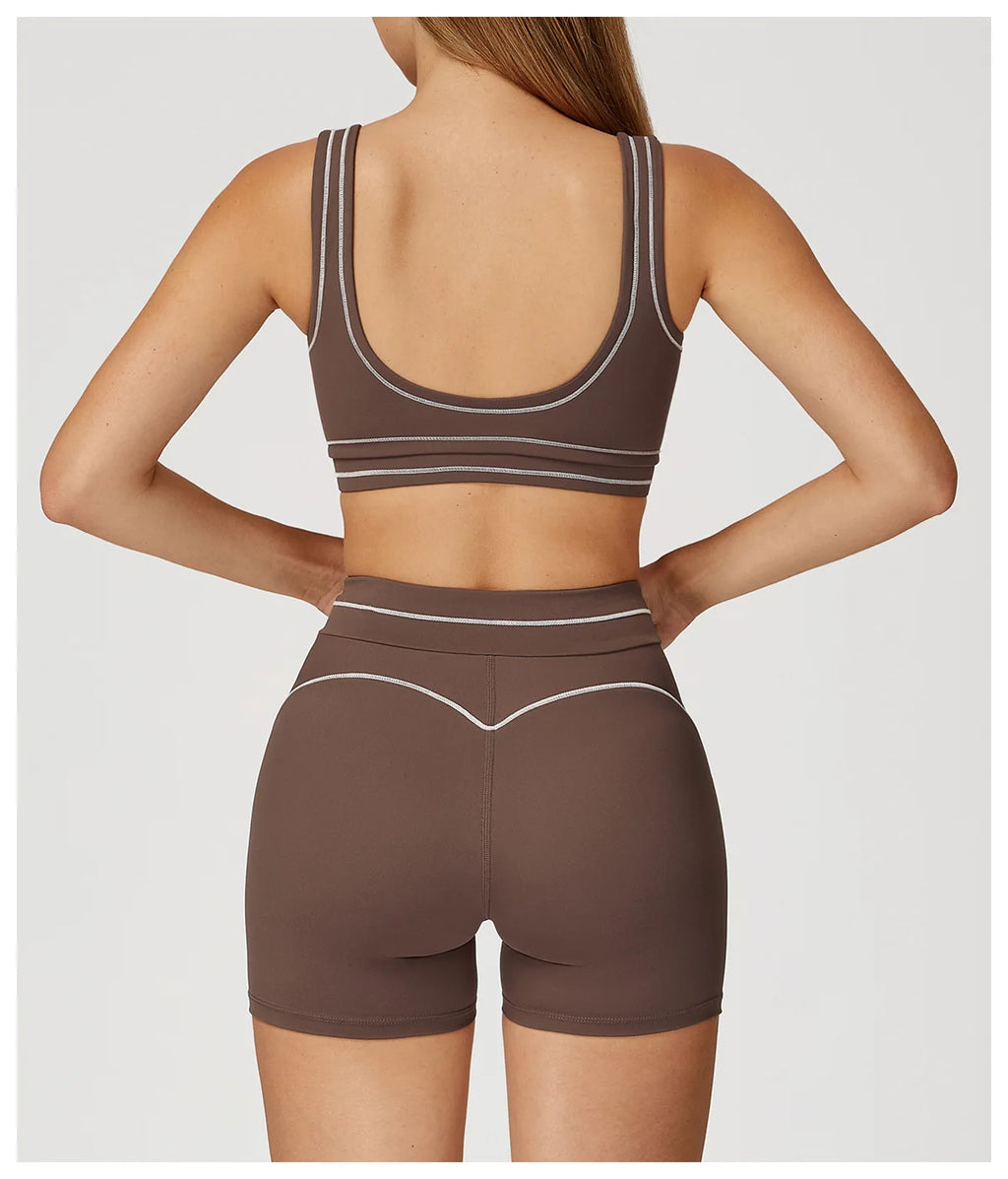 Sexy Sports Bra Women Yoga Bra Elastic Shockproof Running Top Gym Workout Push Up Sports Underwear Backless Breathable Crop Top