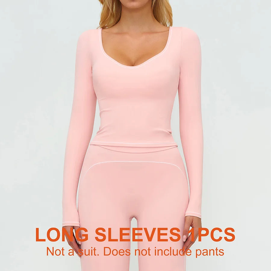 High-Waist Seamless Yoga Leggings – Breathable & Flexible
