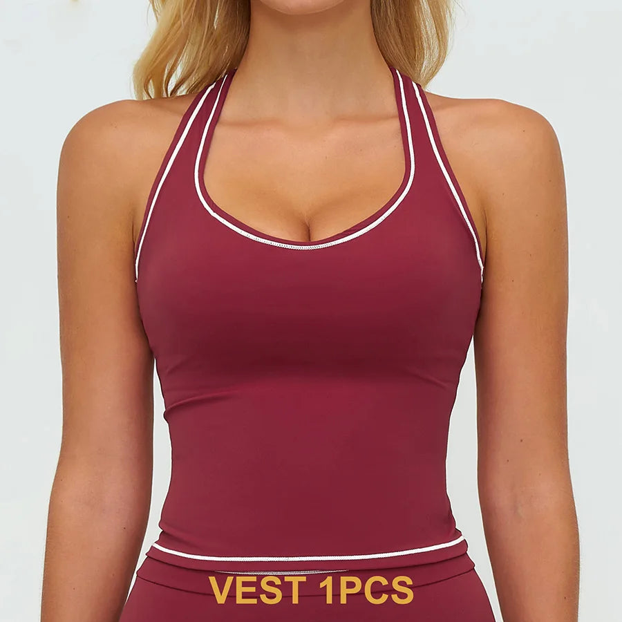 High-Waist Seamless Yoga Leggings – Breathable & Flexible