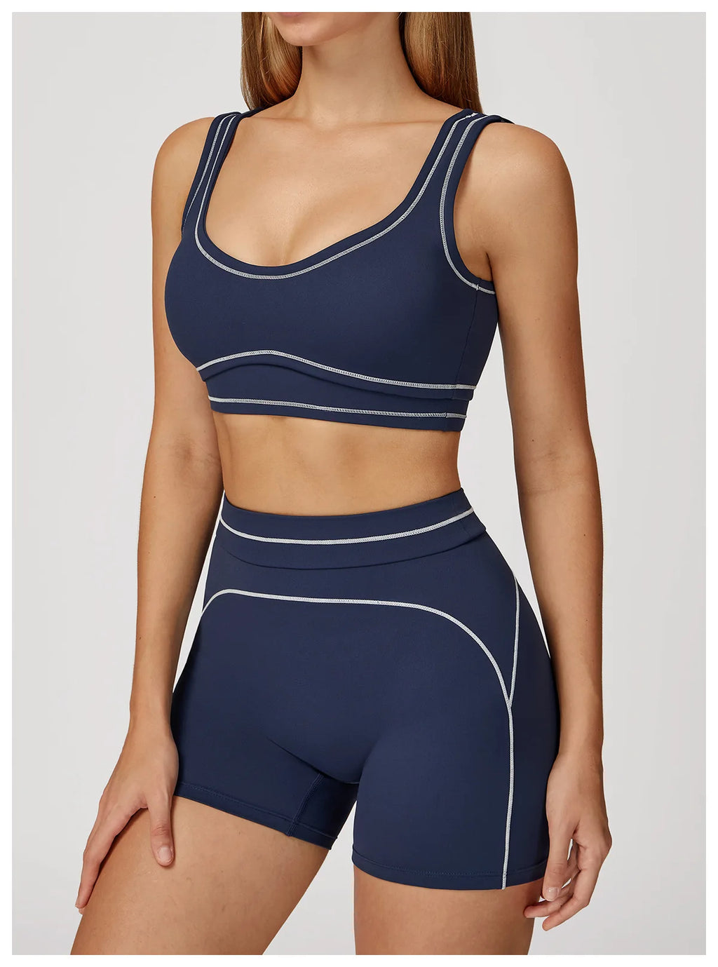 Women's SculptFit Color‑Block Active Set