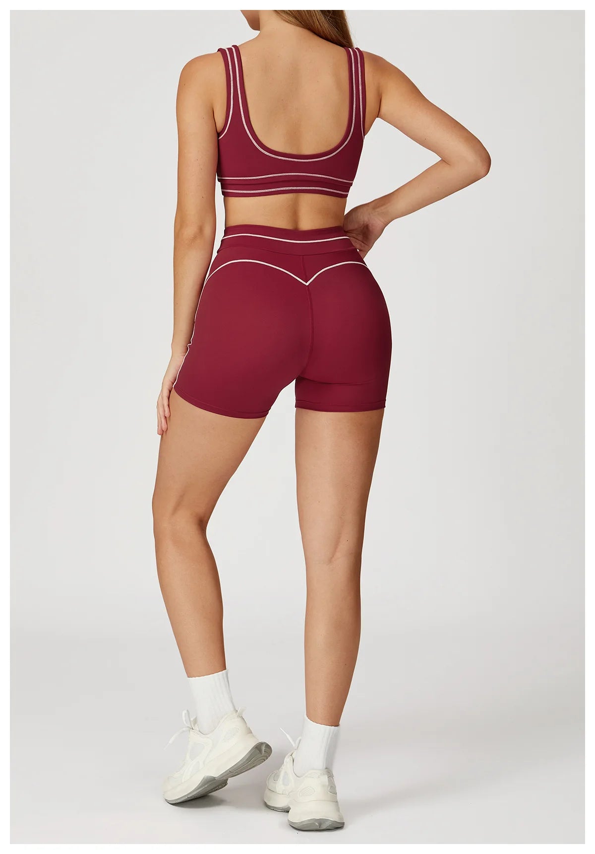 Women's SculptFit Color‑Block Active Set