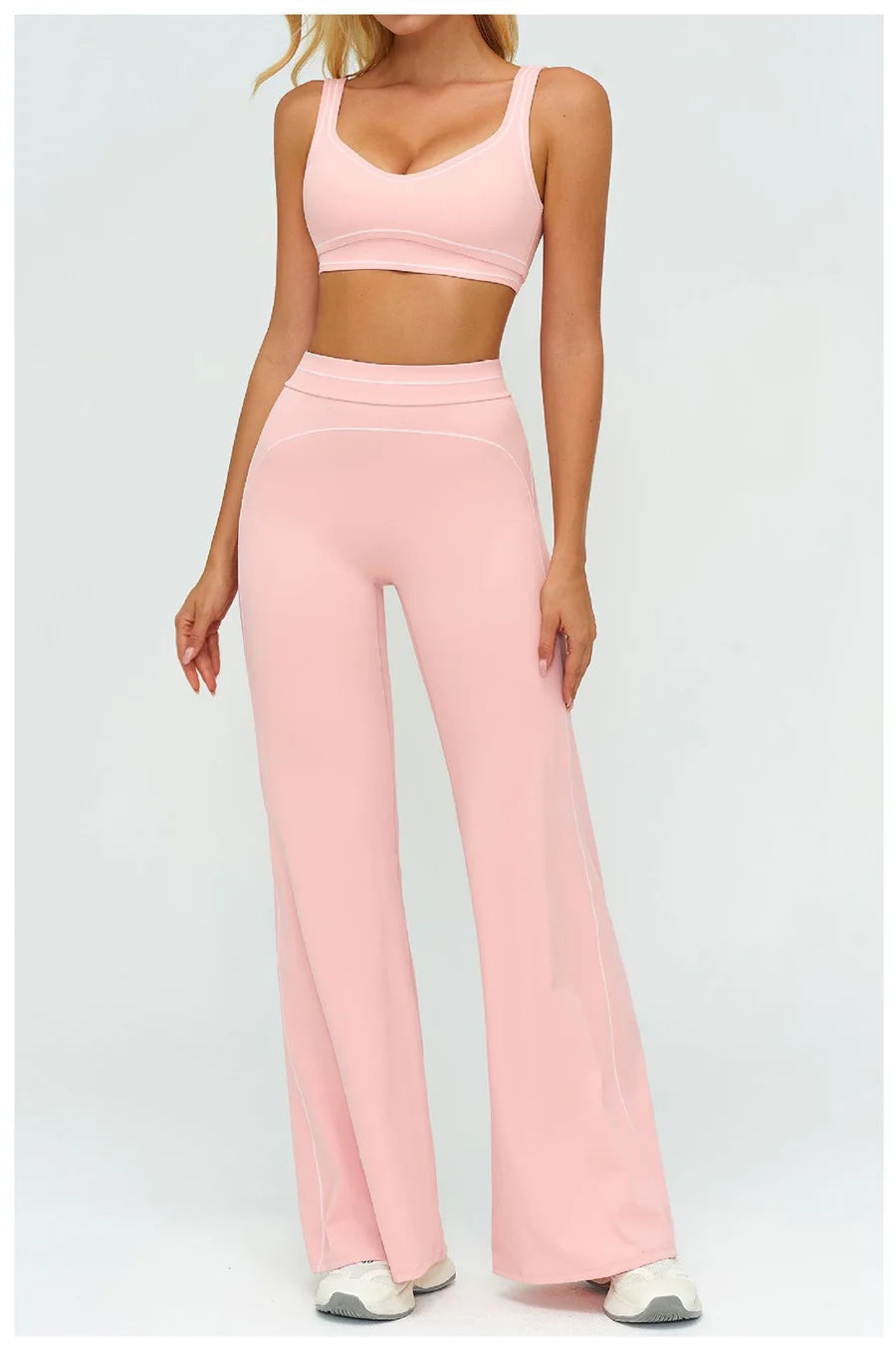 High-Waist Seamless Yoga Leggings – Breathable & Flexible