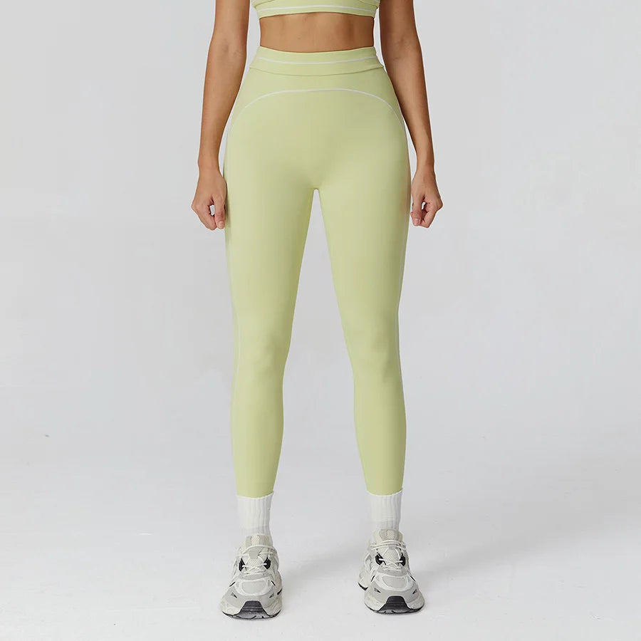 High-Waist Seamless Yoga Leggings – Breathable & Flexible