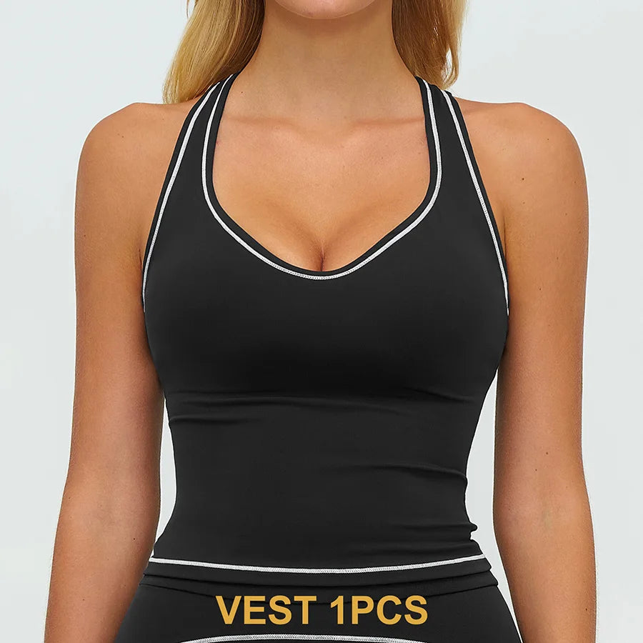 High-Waist Seamless Yoga Leggings – Breathable & Flexible