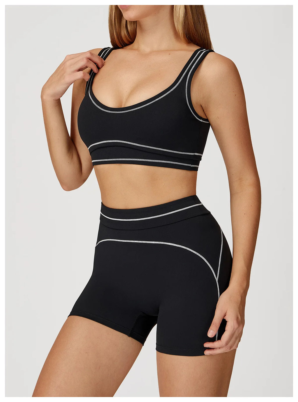 2PCS Yoga Set Fitness Tracksuits Women Gym Workout Athletic Wear Women Yoga Suit Sexy Sports Bra High Waist Leggings Sportswear