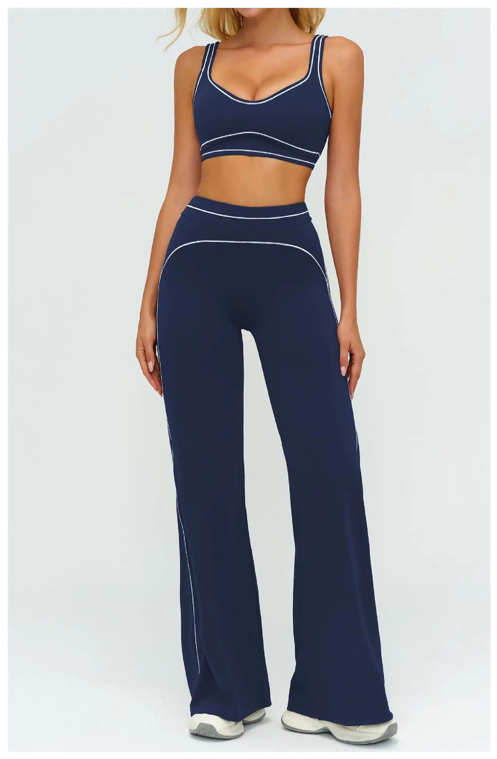 2PCS Yoga Set Fitness Tracksuits Women Gym Workout Athletic Wear Women Yoga Suit Sexy Sports Bra High Waist Leggings Sportswear