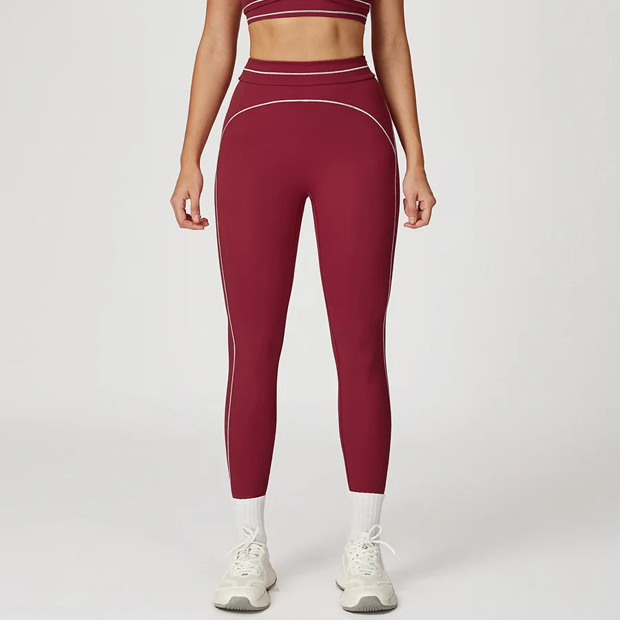 High-Waist Seamless Yoga Leggings – Breathable & Flexible