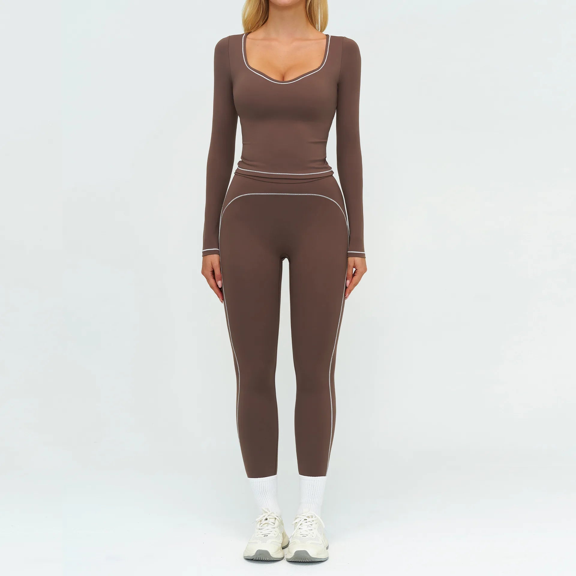 2PCS Yoga Set Fitness Tracksuits Women Gym Workout Athletic Wear Women Yoga Suit Sexy Sports Bra High Waist Leggings Sportswear