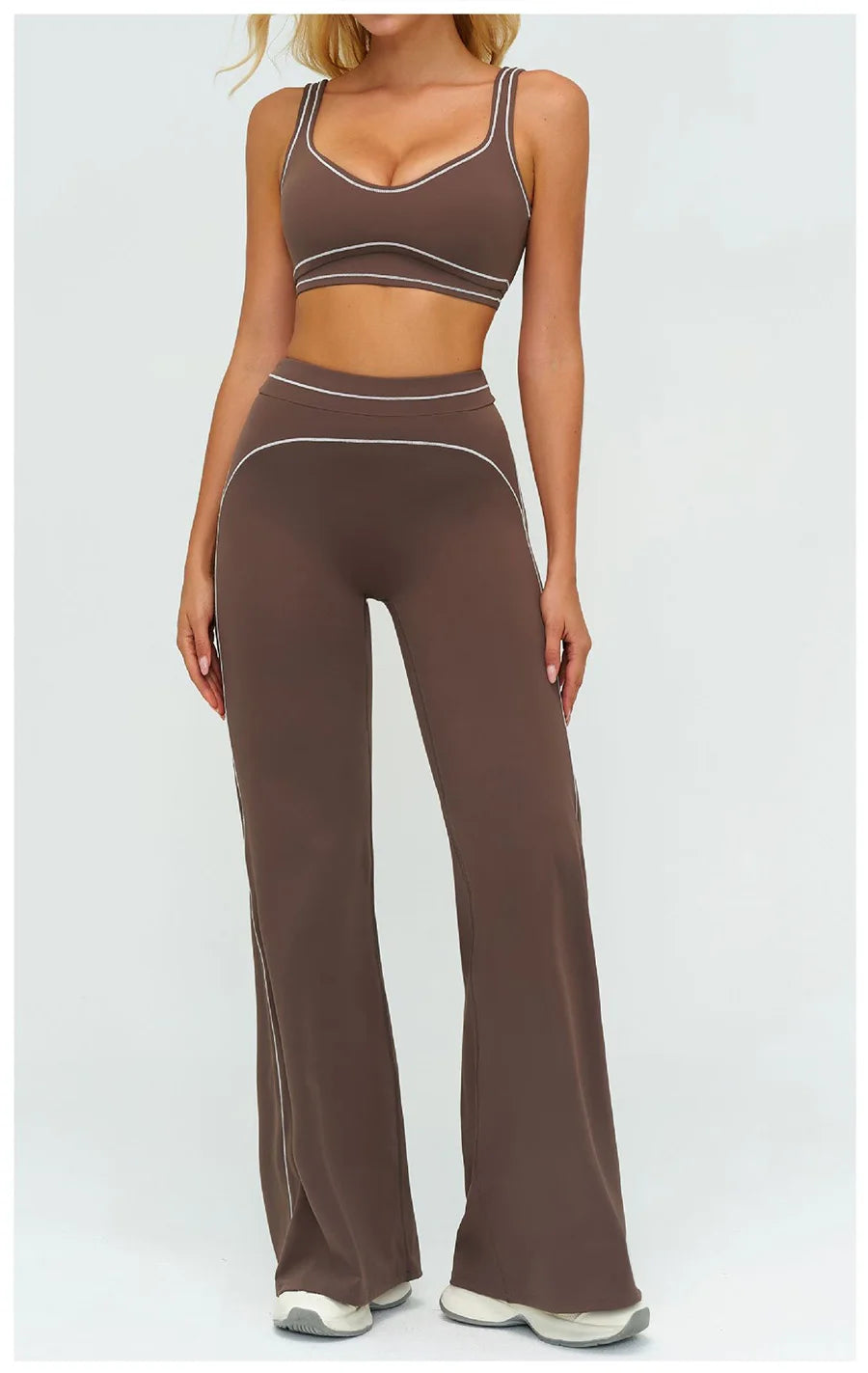 High-Waist Seamless Yoga Leggings – Breathable & Flexible
