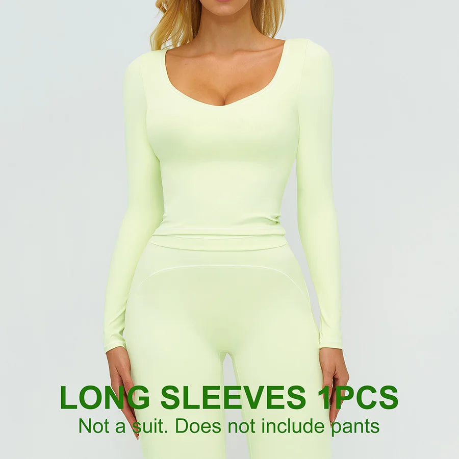 High-Waist Seamless Yoga Leggings – Breathable & Flexible
