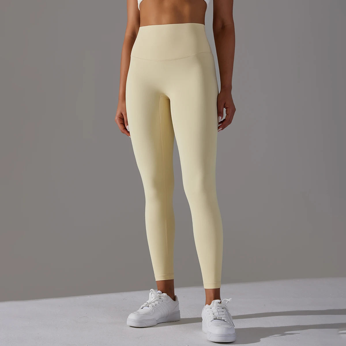 High-Waist Breathable Yoga Leggings for Women | Fitness & Gym