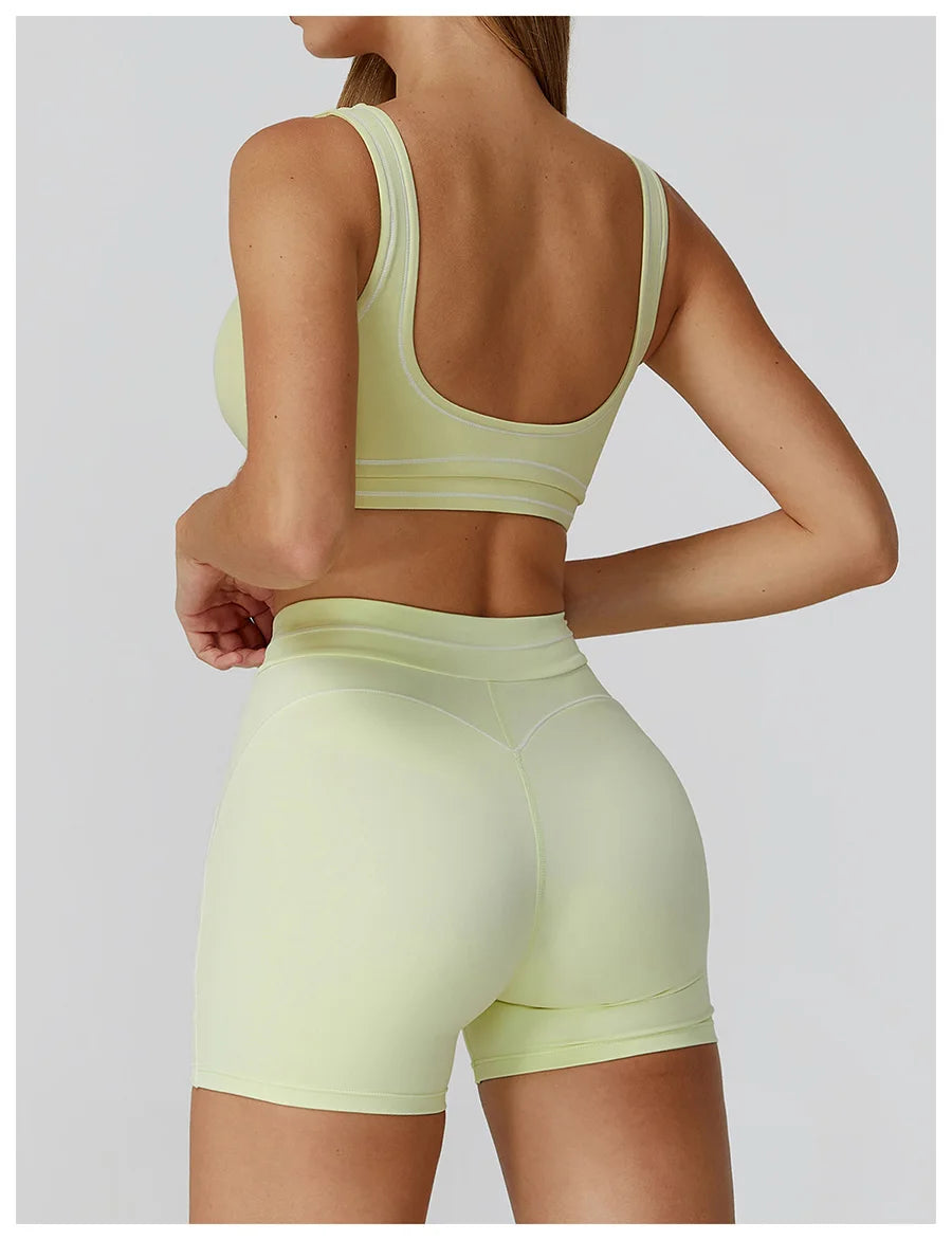 High-Waist Seamless Yoga Leggings – Breathable & Flexible