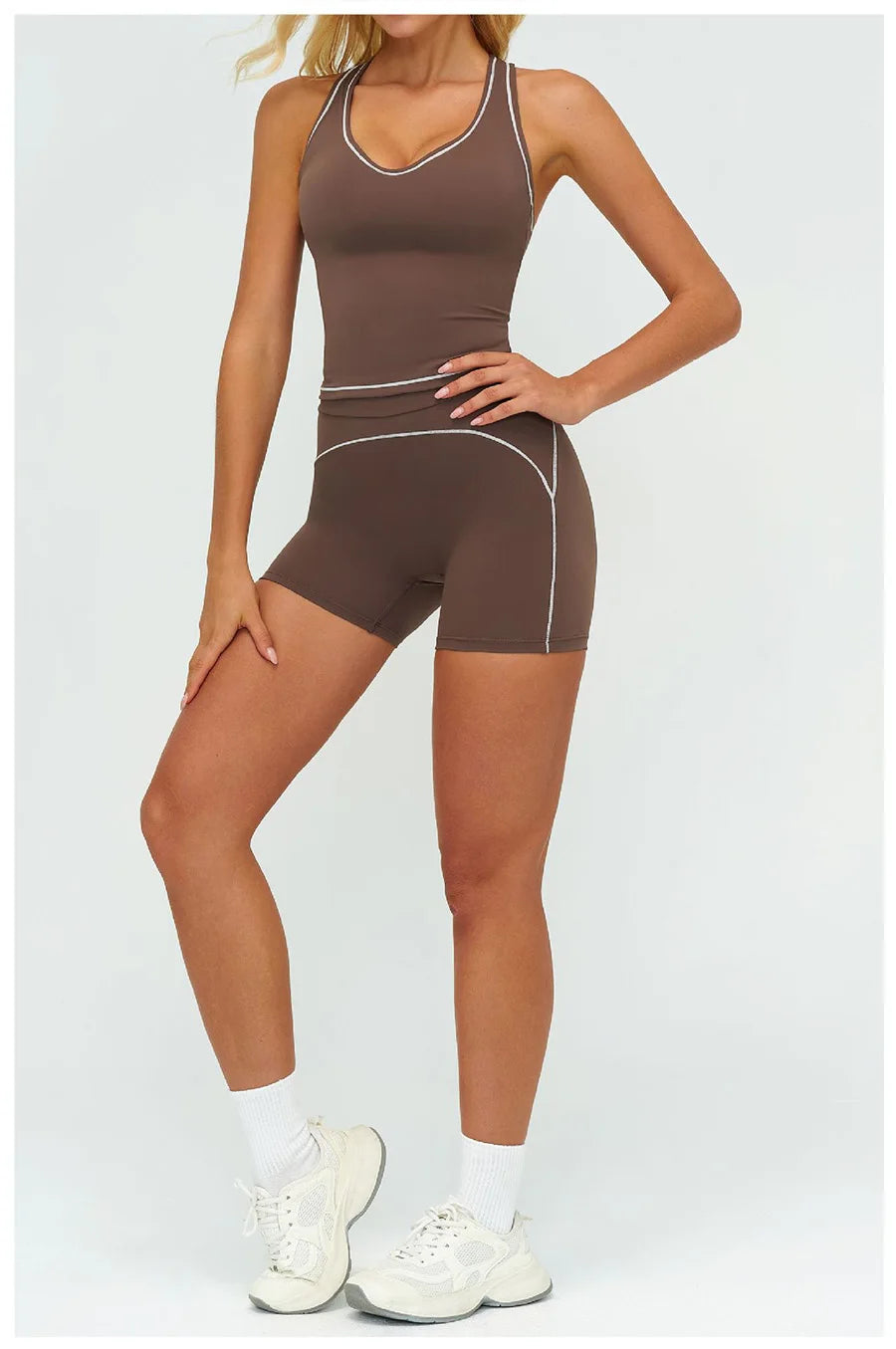 High-Waist Seamless Yoga Leggings – Breathable & Flexible