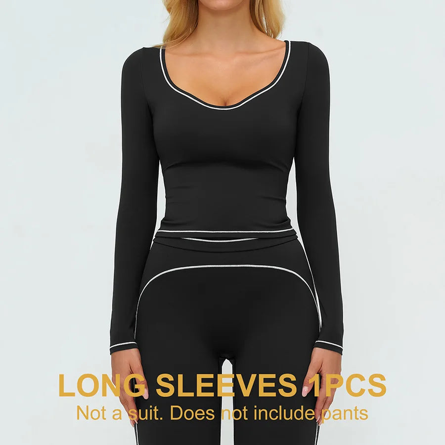 High-Waist Seamless Yoga Leggings – Breathable & Flexible
