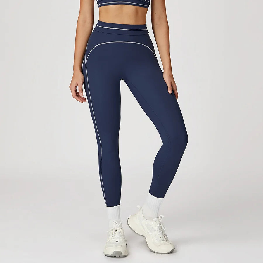 High-Waist Seamless Yoga Leggings – Breathable & Flexible