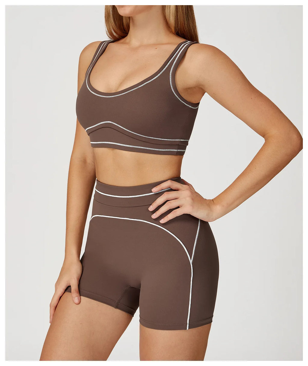 Sexy Sports Bra Women Yoga Bra Elastic Shockproof Running Top Gym Workout Push Up Sports Underwear Backless Breathable Crop Top
