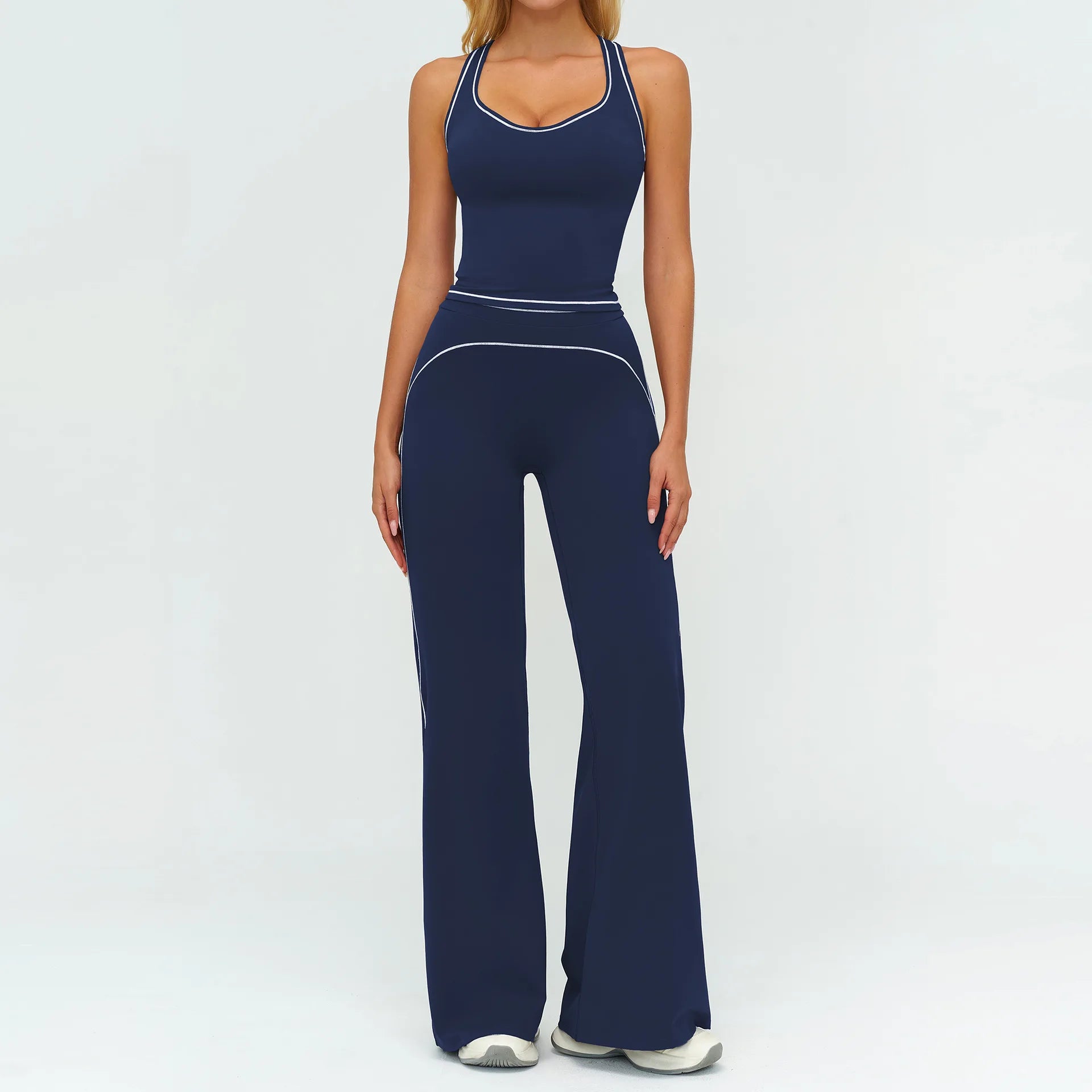 2PCS Yoga Set Fitness Tracksuits Women Gym Workout Athletic Wear Women Yoga Suit Sexy Sports Bra High Waist Leggings Sportswear