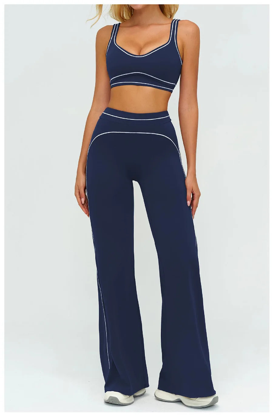 High-Waist Seamless Yoga Leggings – Breathable & Flexible