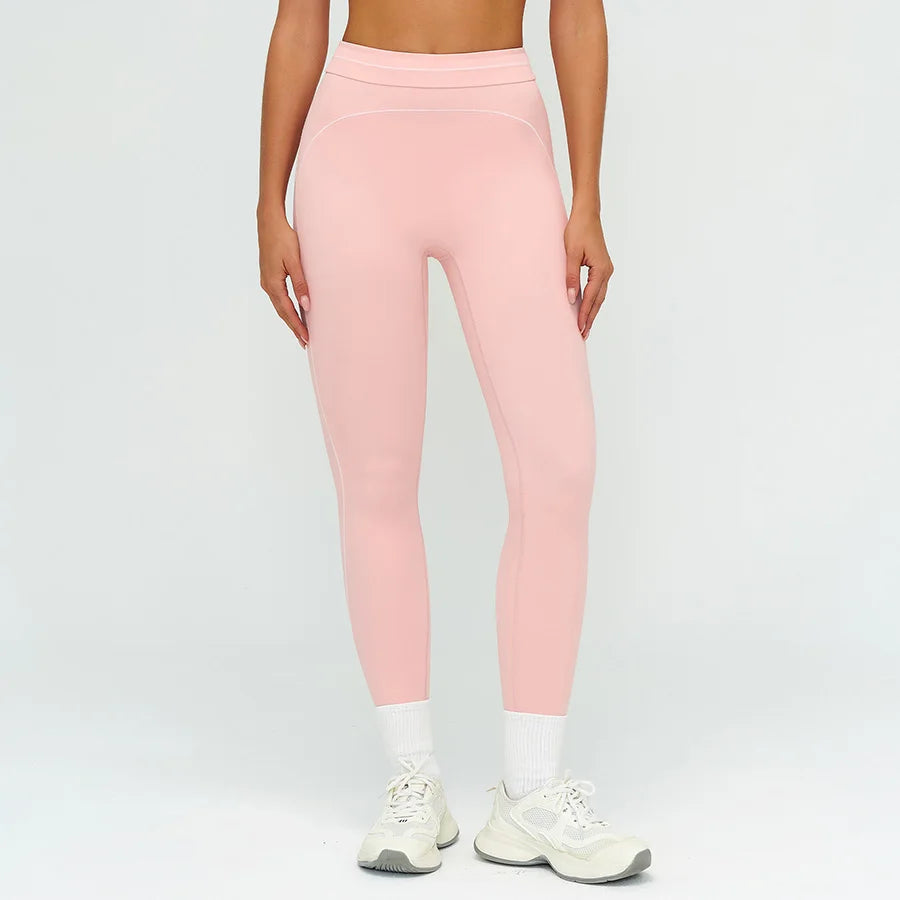 High-Waist Seamless Yoga Leggings – Breathable & Flexible