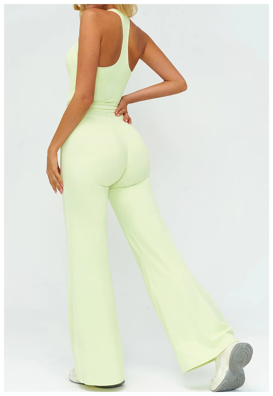High-Waist Seamless Yoga Leggings – Breathable & Flexible