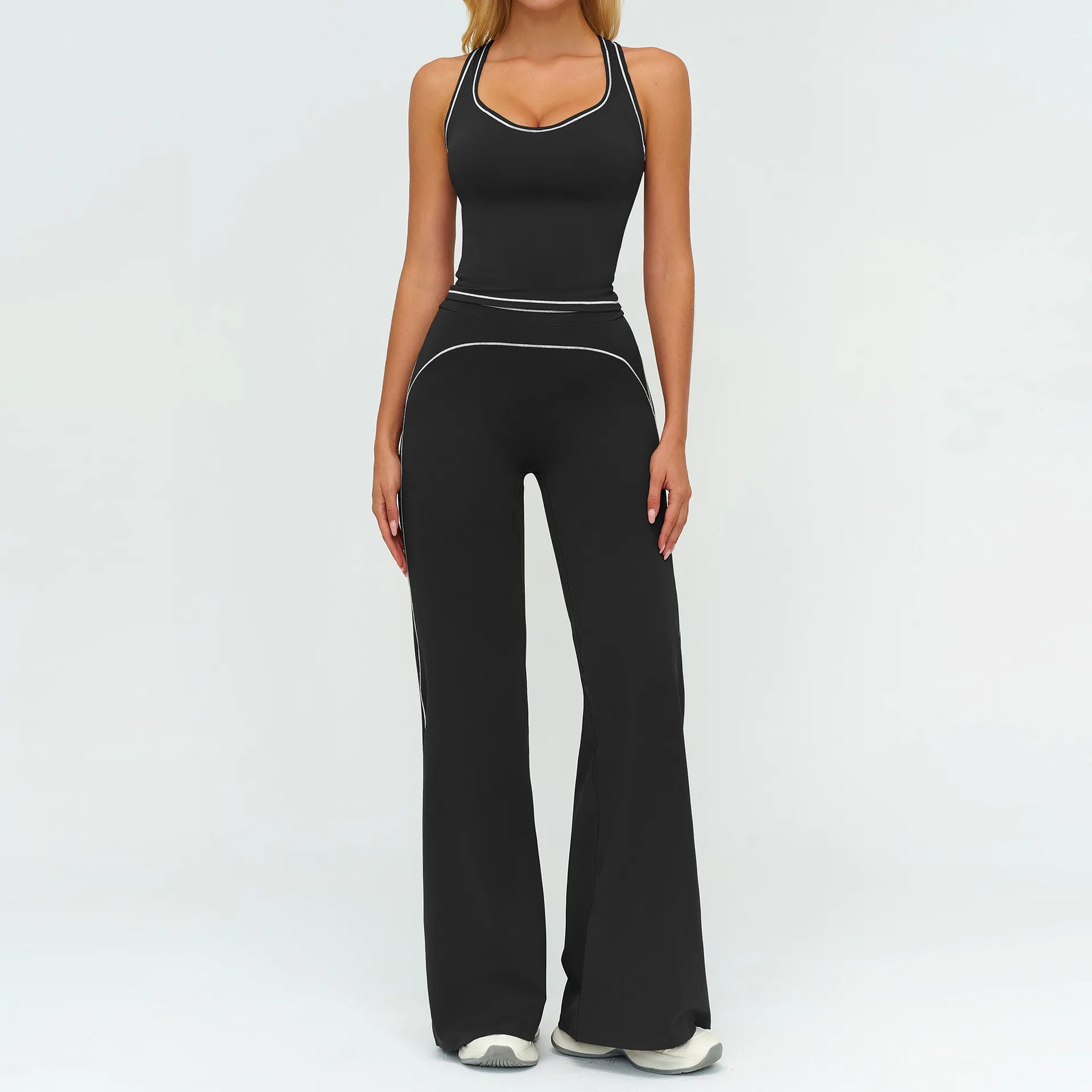 2PCS Yoga Set Fitness Tracksuits Women Gym Workout Athletic Wear Women Yoga Suit Sexy Sports Bra High Waist Leggings Sportswear
