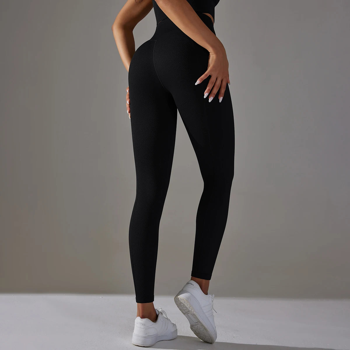 High-Waist Breathable Yoga Leggings for Women | Fitness & Gym