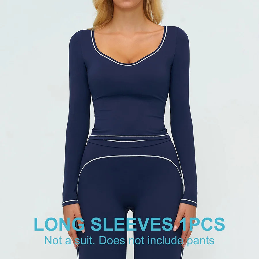 High-Waist Seamless Yoga Leggings – Breathable & Flexible