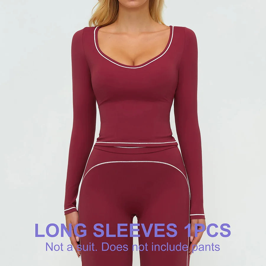 High-Waist Seamless Yoga Leggings – Breathable & Flexible