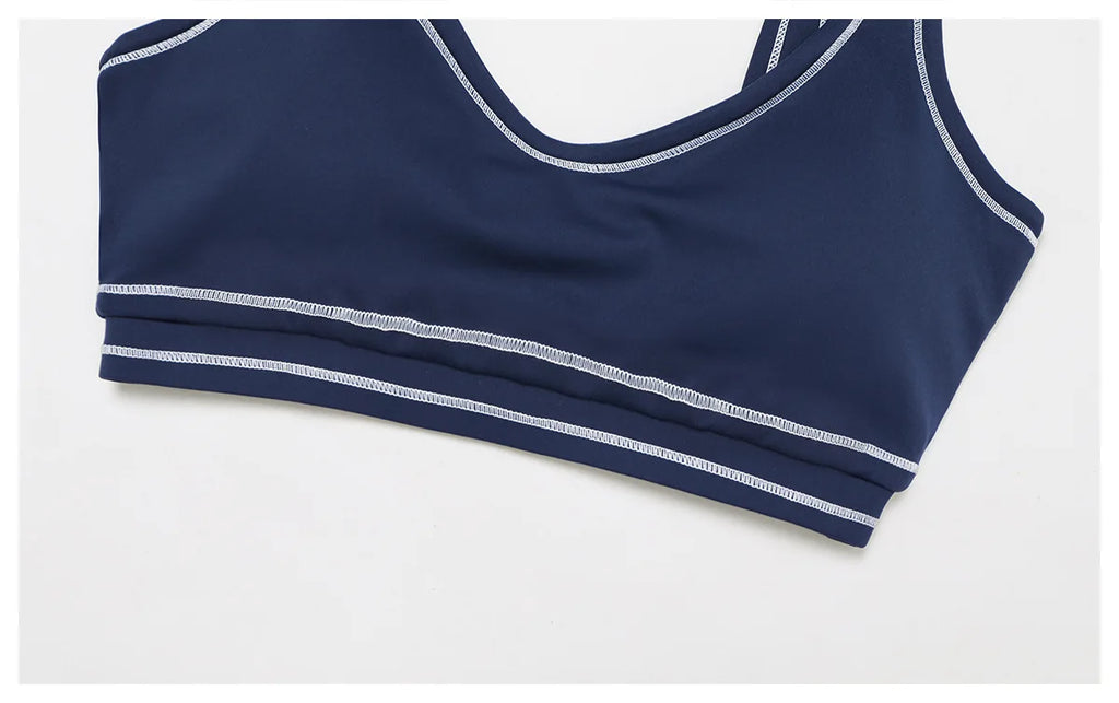 Sexy Sports Bra Women Yoga Bra Elastic Shockproof Running Top Gym Workout Push Up Sports Underwear Backless Breathable Crop Top