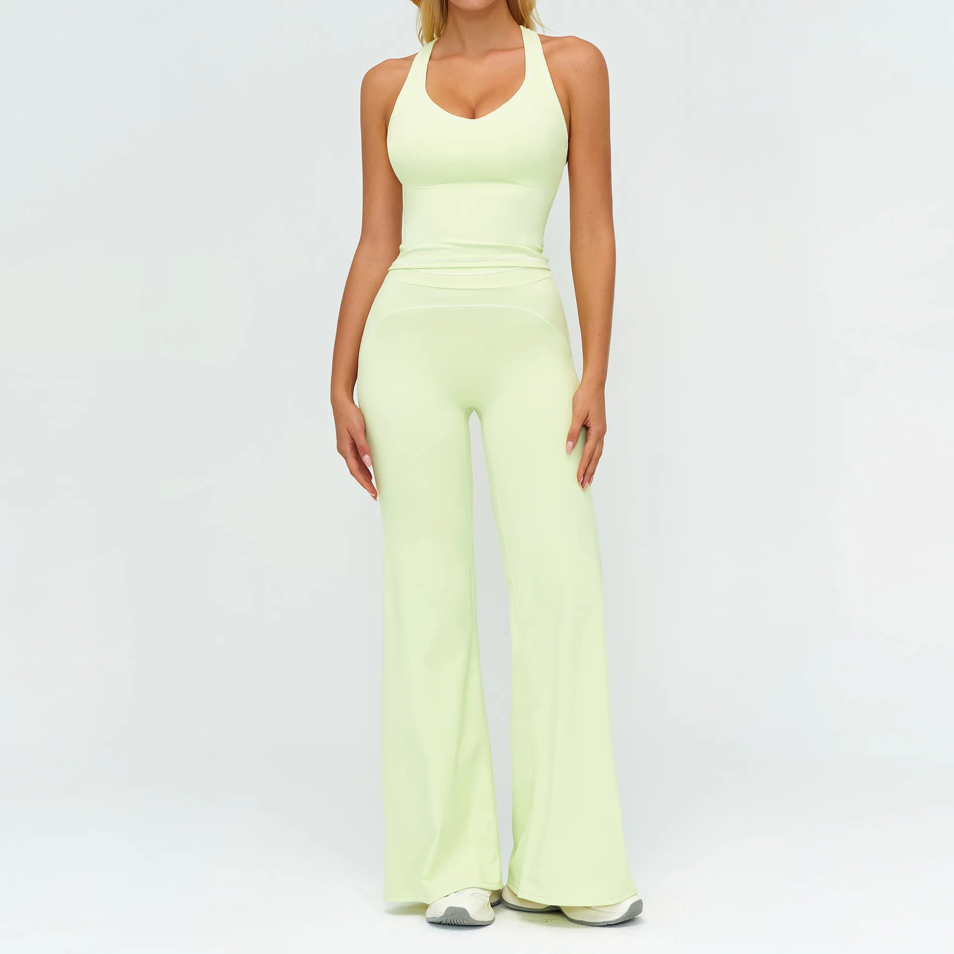 2PCS Yoga Set Fitness Tracksuits Women Gym Workout Athletic Wear Women Yoga Suit Sexy Sports Bra High Waist Leggings Sportswear