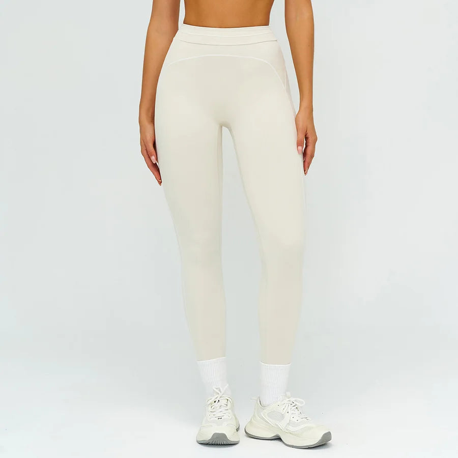 High-Waist Seamless Yoga Leggings – Breathable & Flexible