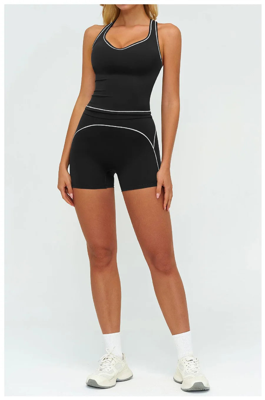 High-Waist Seamless Yoga Leggings – Breathable & Flexible