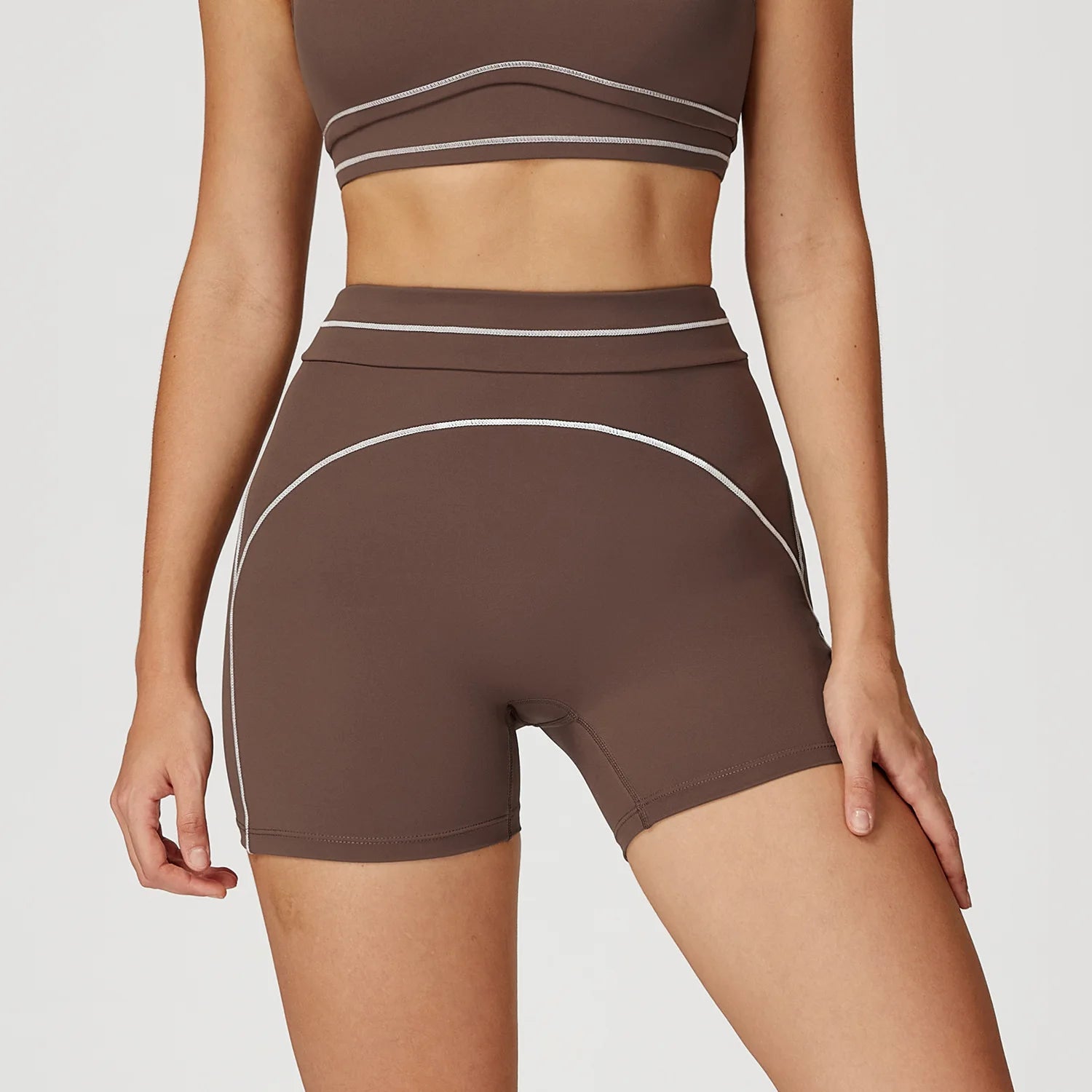 Women's SculptFit Color‑Block Active Set