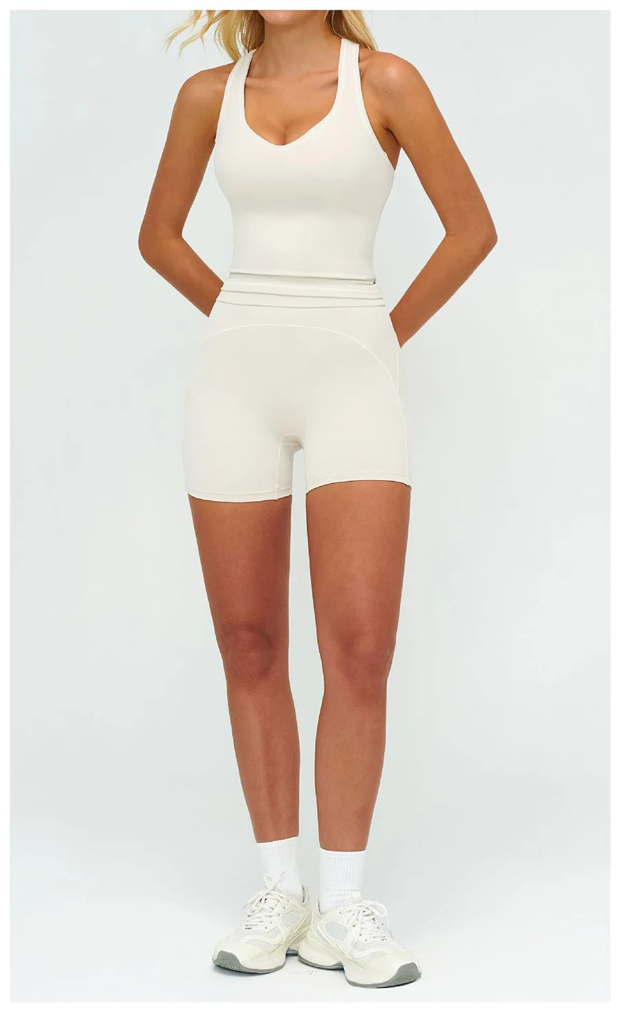 High-Waist Seamless Yoga Leggings – Breathable & Flexible